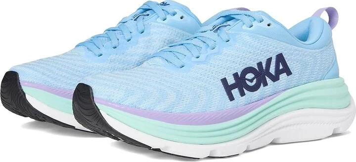 Hoka Gaviota 5 Women's Shoes Airy Blue/Sunlit Ocean : 6.5 B - Medium, Textile