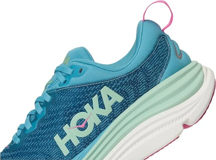 Hoka Gaviota 5 Women's Shoes Alpine Blue/Jadeite : 5.5 B - Medium, Textile - Image 7