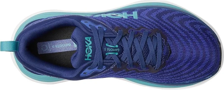 Hoka Gaviota 5 Women's Shoes Bellwether Blue/Evening Sky : 6.5 B - Medium, Textile - Image 2