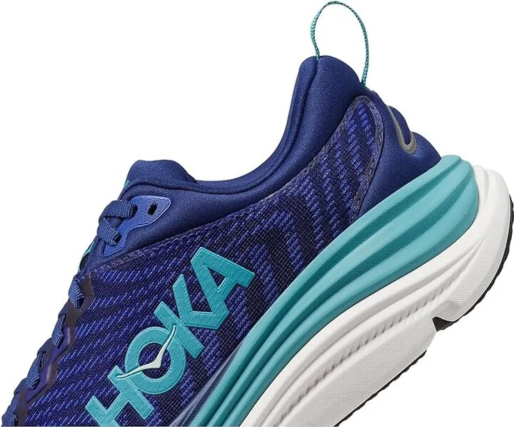 Hoka Gaviota 5 Women's Shoes Bellwether Blue/Evening Sky : 6.5 B - Medium, Textile - Image 4