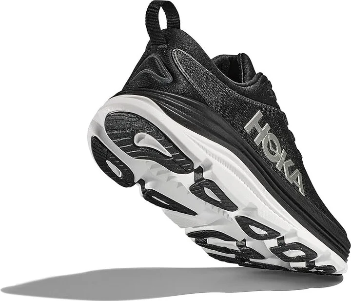 Hoka Gaviota 5 Women's Shoes Black/White : 5.5 B - Medium, Textile - Image 4