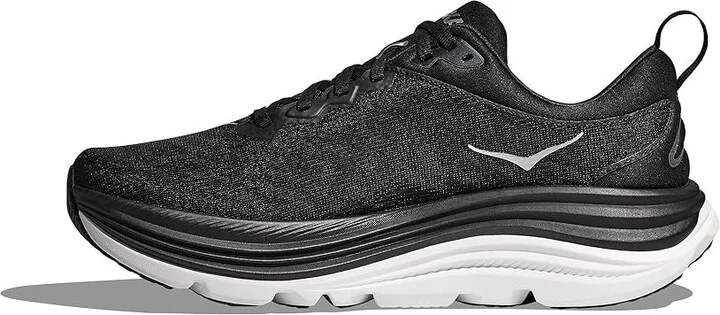 Hoka Gaviota 5 Women's Shoes Black/White : 5.5 B - Medium, Textile - Image 5