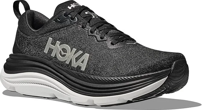 Hoka Gaviota 5 Women's Shoes Black/White : 5.5 B - Medium, Textile