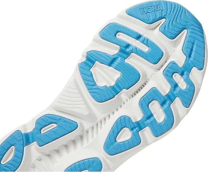 Hoka Gaviota 5 Women's Shoes Frost/Rose Gold : 5.5 D - Wide, Textile - Image 5