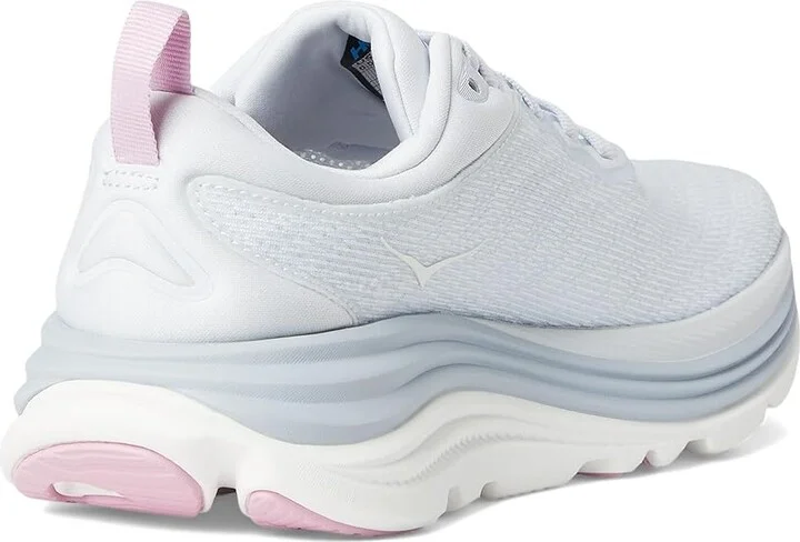 Hoka Gaviota 5 Women's Shoes Sea Ice/Pink Twilight : 9 B - Medium, Textile - Image 4