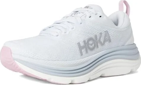 Hoka Gaviota 5 Women's Shoes Sea Ice/Pink Twilight : 9 B - Medium, Textile - Image 5