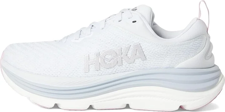 Hoka Gaviota 5 Women's Shoes Sea Ice/Pink Twilight : 9 B - Medium, Textile - Image 6