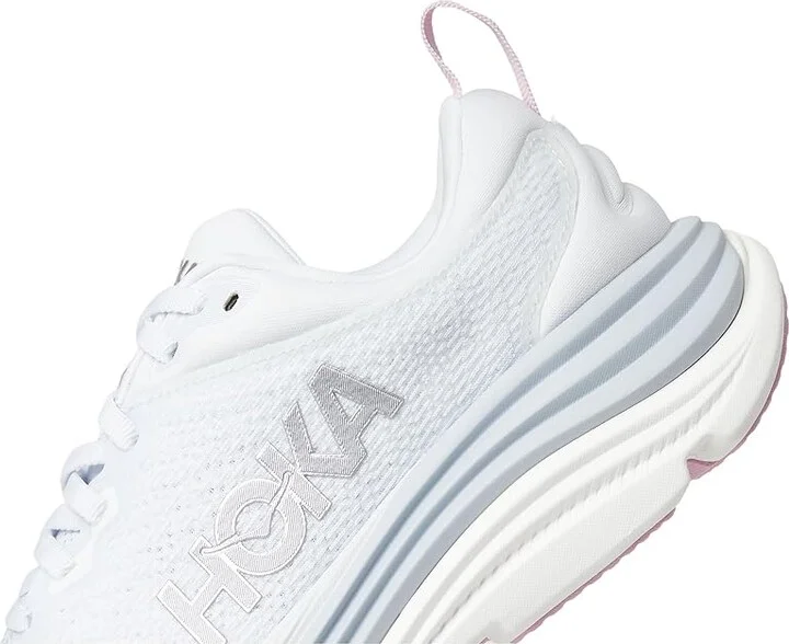 Hoka Gaviota 5 Women's Shoes Sea Ice/Pink Twilight : 9 B - Medium, Textile - Image 7