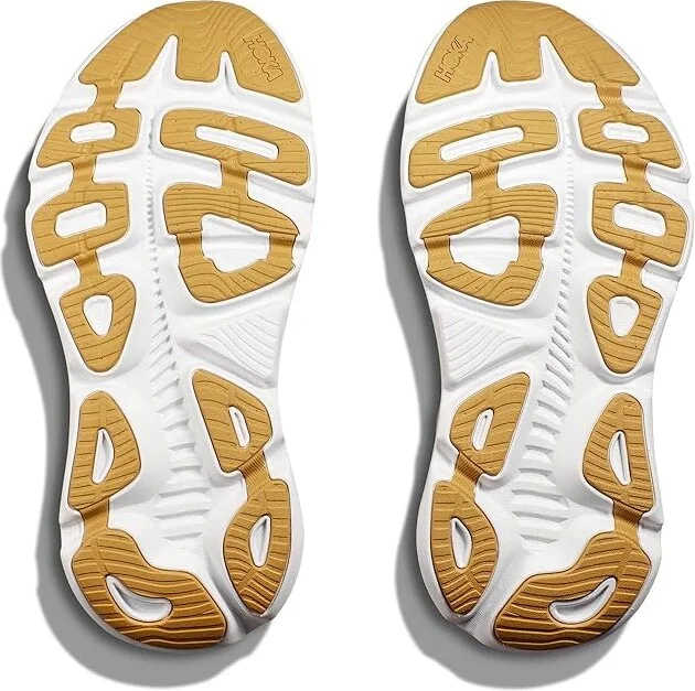 Hoka Gaviota 5 Women's Shoes Vanilla/Eggnog : 8.5 B - Medium, Textile - Image 3