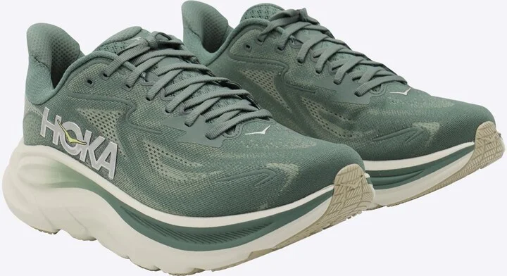 Hoka Green Clifton 10 Sneakers - Image 2
