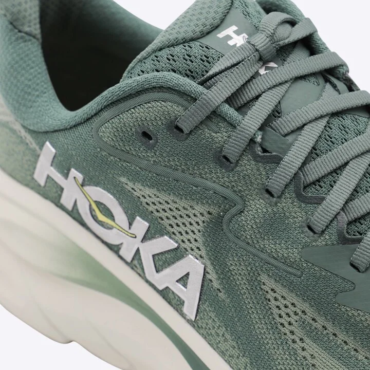 Hoka Green Clifton 10 Sneakers - Image 4