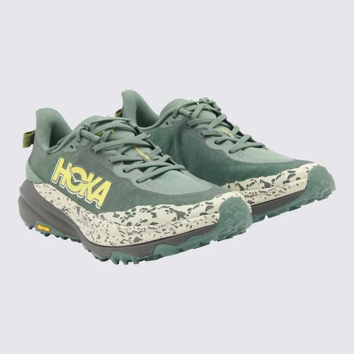 Hoka Green Speedgoat 6 Sneakers - Image 2