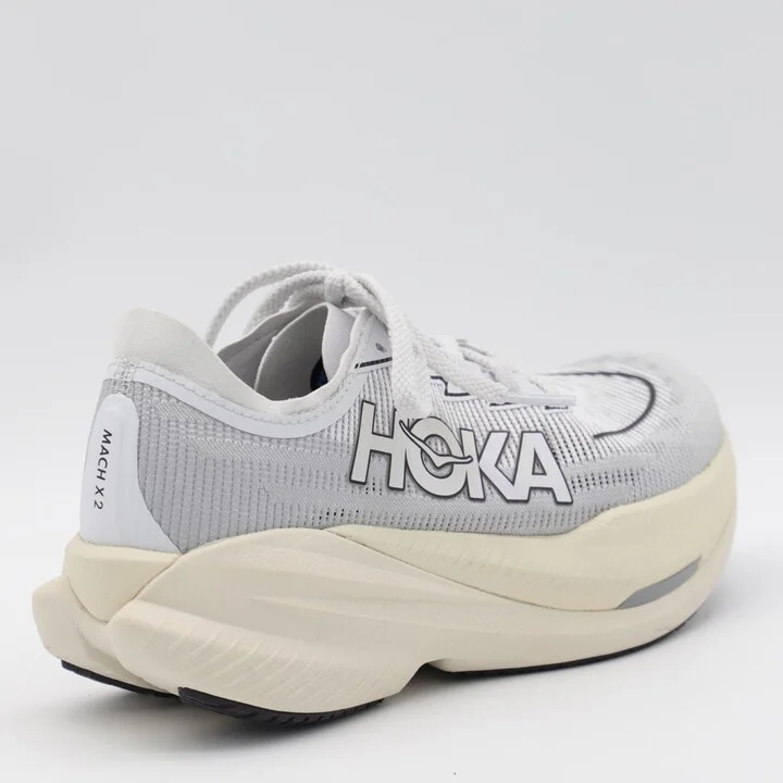 Hoka Grey Mach X2 Sneakers - Image 2