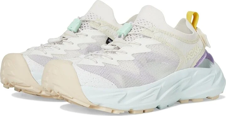 Hoka Hopara 2 Women's Shoes Alabaster/Snow Melt : 7 B - Medium, Textile