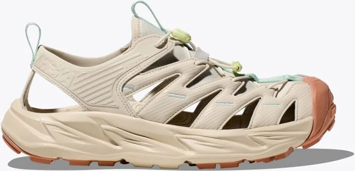 HOKA Hopara Hiking Shoes in Oat Milk/Oat Milk