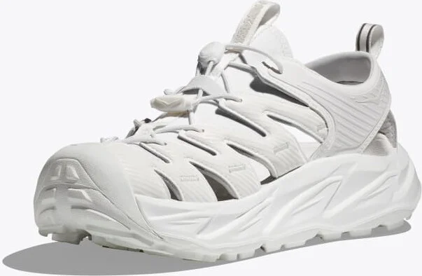 HOKA Hopara Hiking Shoes in White/White - Image 3
