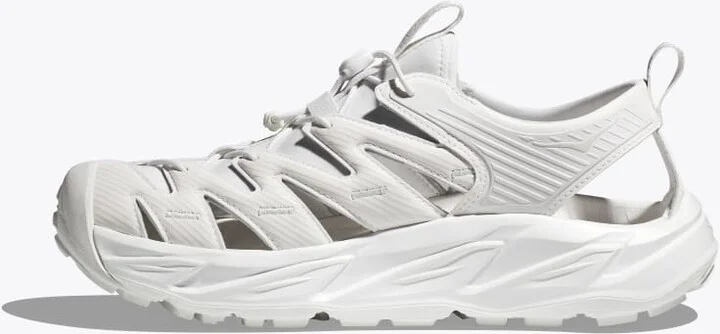 HOKA Hopara Hiking Shoes in White/White - Image 8