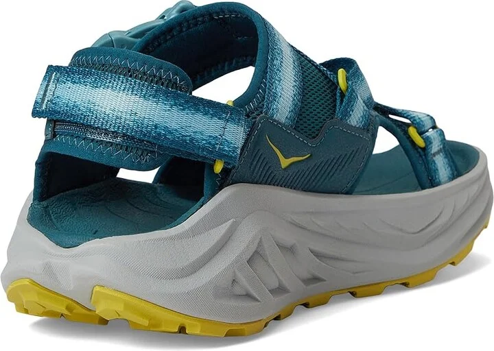 Hoka Infini Hike Tc Men's Shoes Blue Twilight/Pea Green : 10 D - Medium, Synthetic - Image 4