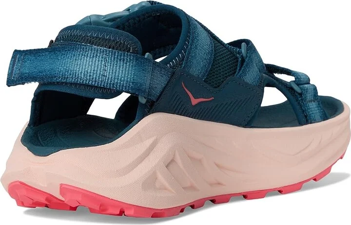 Hoka Infini Hike Tc Women's Shoes Blue Twilight/Grapefruit 1 : 6.5 B - Medium - Image 4