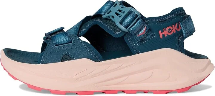 Hoka Infini Hike Tc Women's Shoes Blue Twilight/Grapefruit 1 : 6.5 B - Medium - Image 6