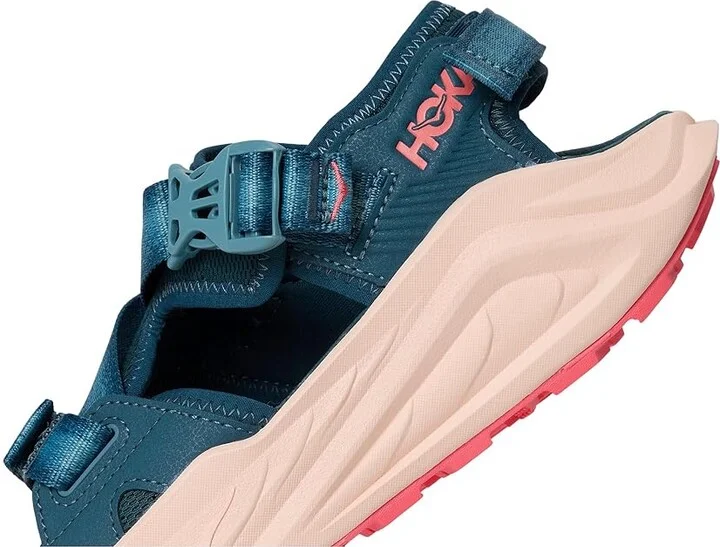 Hoka Infini Hike Tc Women's Shoes Blue Twilight/Grapefruit 1 : 6.5 B - Medium - Image 7