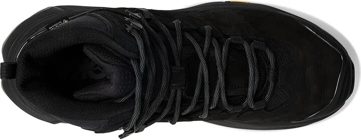 Hoka Kaha 3 GTX(r) Men's Hiking Boots Black/Black : 8 D - Medium, Leather - Image 2