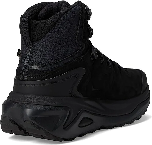 Hoka Kaha 3 GTX(r) Men's Hiking Boots Black/Black : 8 D - Medium, Leather - Image 4