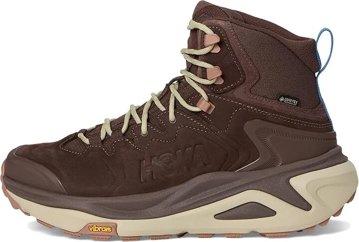 Hoka Kaha 3 GTX(r) Men's Running Shoes Walnut/Oyster Mushroom : 13 D - Medium, Leather - Image 6