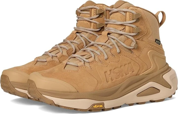 Hoka Kaha 3 GTX(r) Women's Hiking Boots Granola/Bark : 11 B - Medium, Leather