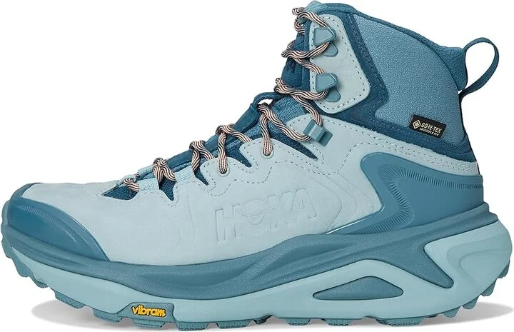 Hoka Kaha 3 GTX(r) Women's Hiking Boots Mountain Fog/Druzy : 9.5 B - Medium, Leather - Image 6