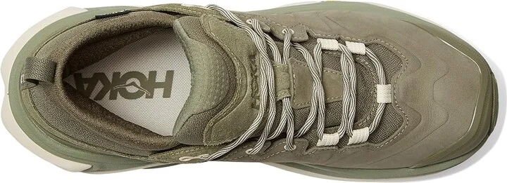 Hoka Kaha 3 Low GTX(r) Men's Hiking Boots Eucalyptus/Birch : 11 D - Medium, Leather - Image 2