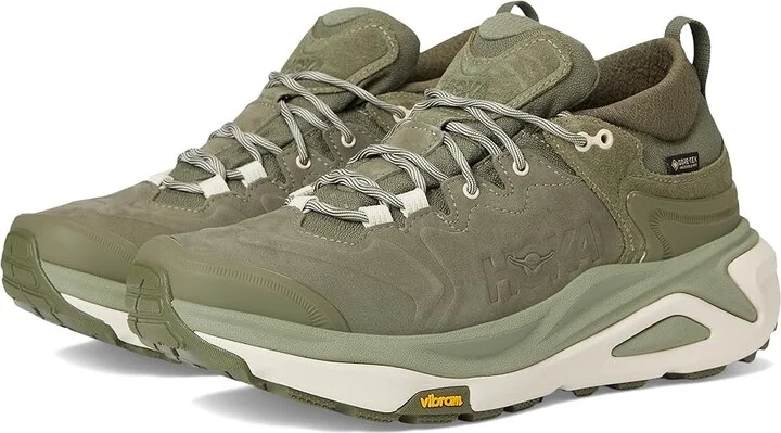 Hoka Kaha 3 Low GTX(r) Men's Hiking Boots Eucalyptus/Birch : 11 D - Medium, Leather
