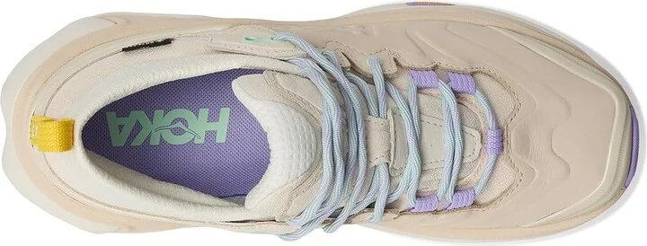 Hoka Kaha 3 Low GTX(r) Women's Hiking Boots Vanilla/Mint Fluorite : 8 B - Medium, Rubber/Synthetic - Image 2