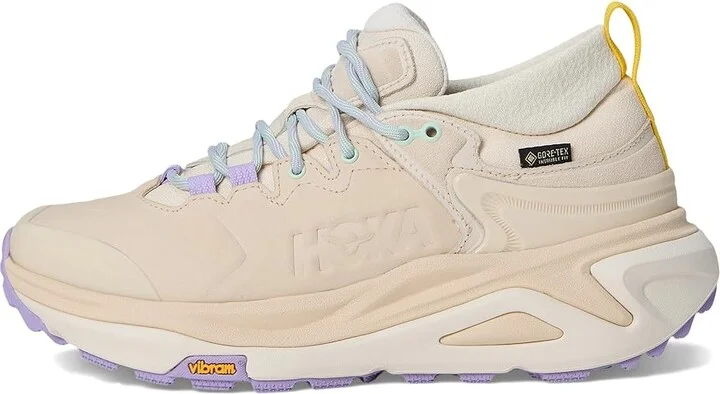 Hoka Kaha 3 Low GTX(r) Women's Hiking Boots Vanilla/Mint Fluorite : 8 B - Medium, Rubber/Synthetic - Image 6