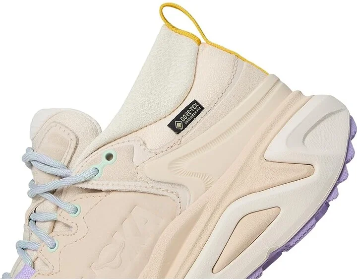 Hoka Kaha 3 Low GTX(r) Women's Hiking Boots Vanilla/Mint Fluorite : 8 B - Medium, Rubber/Synthetic - Image 7