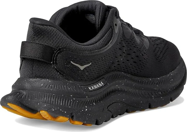 Hoka Kawana 2 Women's Shoes Black/Black : 8 B - Medium, Synthetic/Textile - Image 4