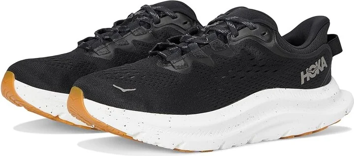 Hoka Kawana 2 Women's Shoes Black/White : 8.5 B - Medium, Synthetic/Textile