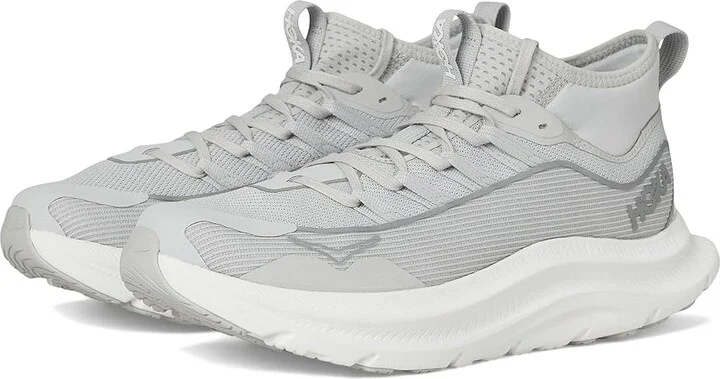 Hoka Kawana Mid Men's Shoes White : 13 D - Medium, Synthetic