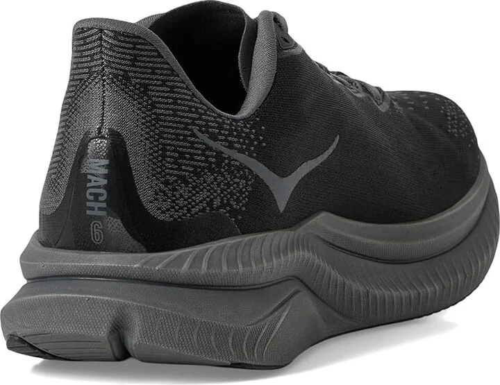 Hoka Mach 6 Men's Shoes Black : 10.5 D - Medium - Image 4
