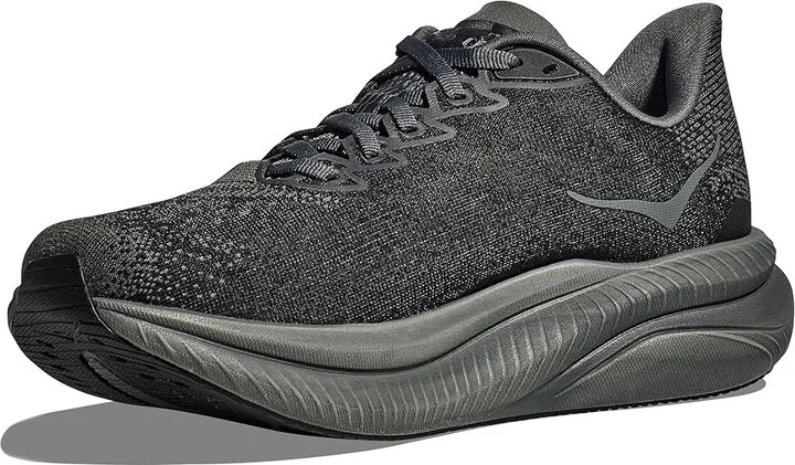 Hoka Mach 6 Men's Shoes Black/Black : 10.5 D - Medium - Image 5
