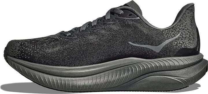 Hoka Mach 6 Men's Shoes Black/Black : 10.5 D - Medium - Image 6