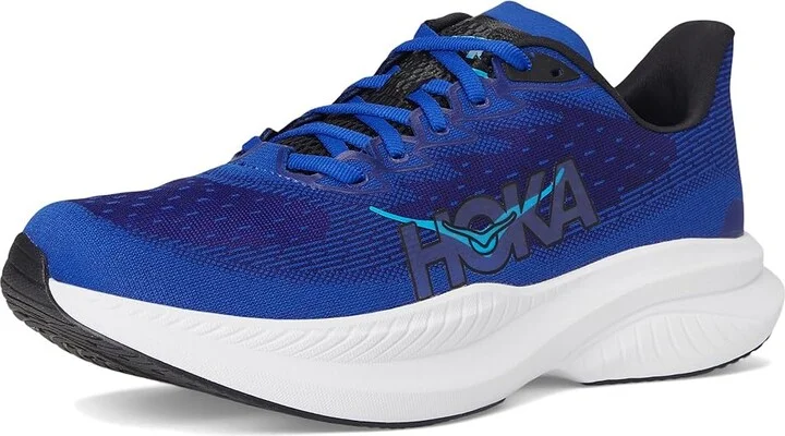 Hoka Mach 6 Men's Shoes Black/Night Sky : 7.5 EE - Wide - Image 5
