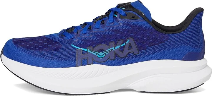 Hoka Mach 6 Men's Shoes Black/Night Sky : 7.5 EE - Wide - Image 6