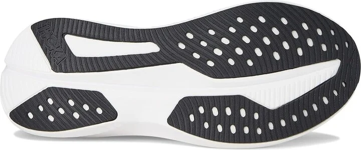 Hoka Mach 6 Men's Shoes Black/White : 10.5 D - Medium - Image 3