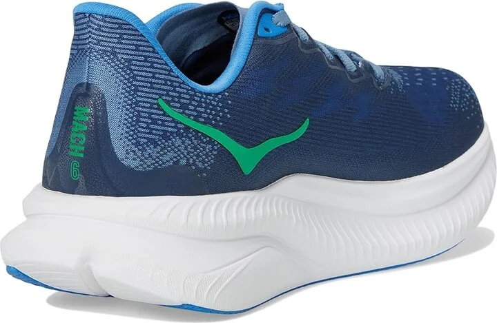 Hoka Mach 6 Men's Shoes Downpour/Thunder Cloud : 14 D - Medium - Image 4