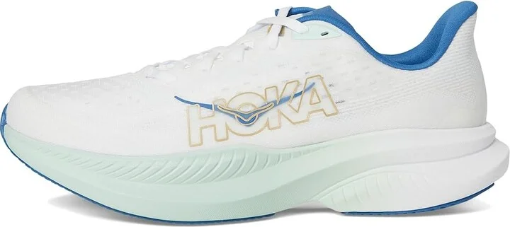 Hoka Mach 6 Men's Shoes Frost/Gold : 12 EE - Wide - Image 6
