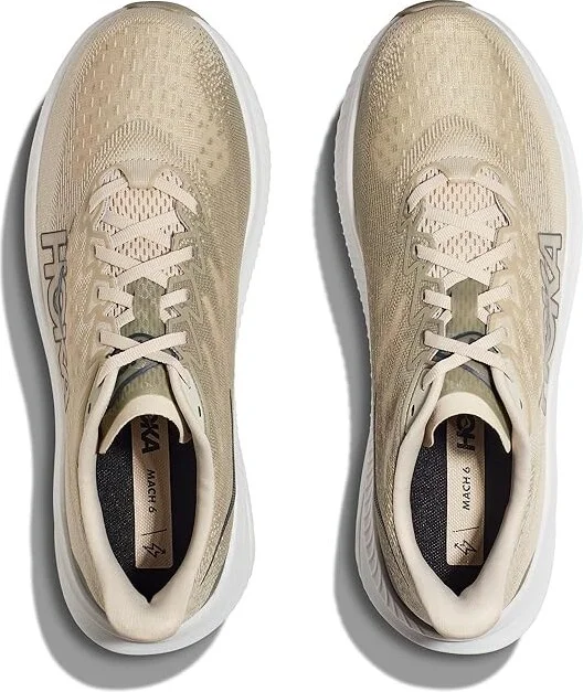Hoka Mach 6 Men's Shoes Oat Milk/Barley : 7.5 D - Medium - Image 2