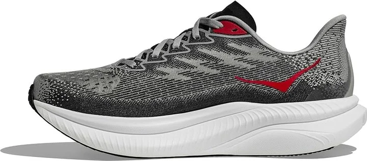 Hoka Mach 6 Men's Shoes Stellar Grey/Black : 11 D - Medium - Image 5