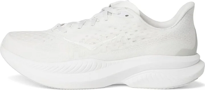Hoka Mach 6 Men's Shoes White : 12 D - Medium - Image 6