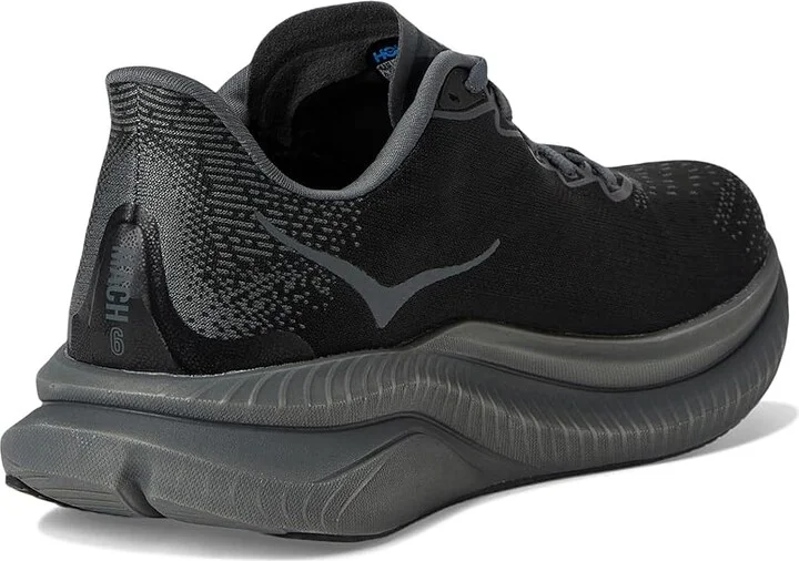 Hoka Mach 6 Women's Shoes Black : 7 B - Medium, Textile - Image 4